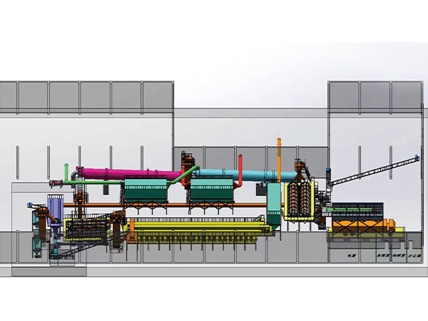 四十八台機(jī)組硫铵擠壓造粒生(shēng)産線