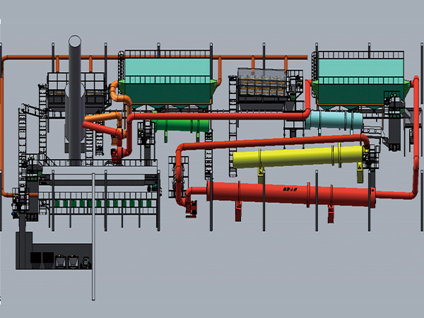 二十四台機(jī)組複合肥擠壓造粒生(shēng)産線