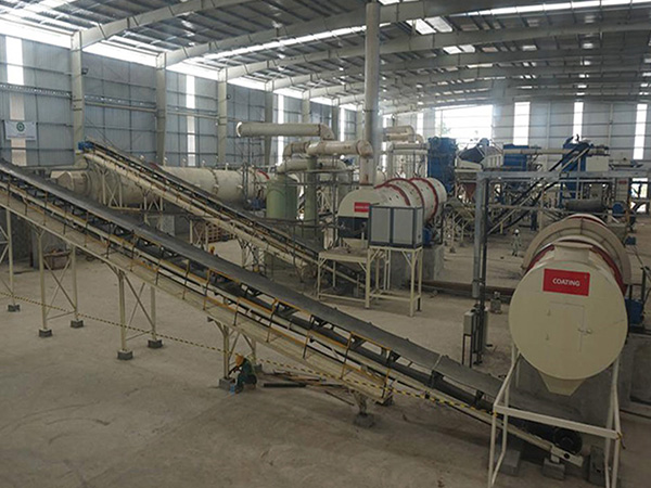 滾筒複合肥造粒機(jī)生(shēng)産線